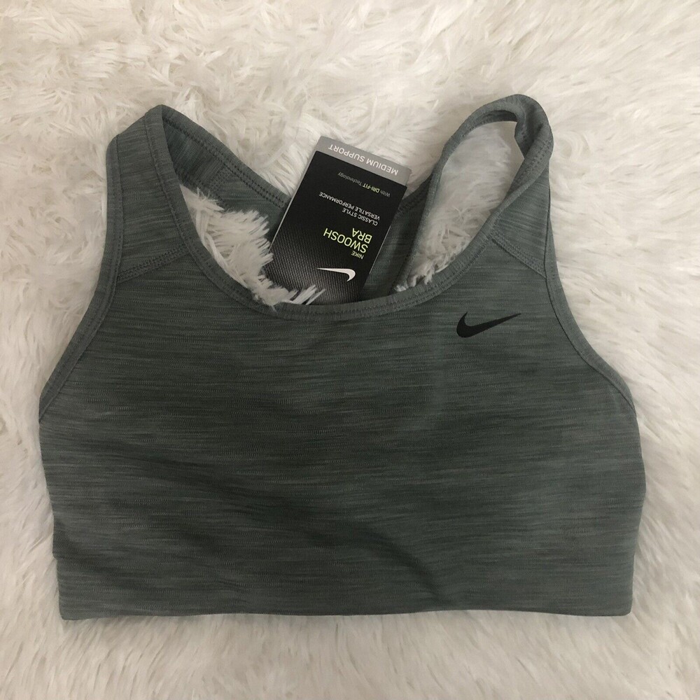 New Nike Size Small Women’s Gray Non Padded Sports Bra